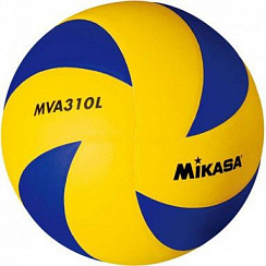 Волейбольный мяч Mikasa MVA310L р.5 желтый-синий